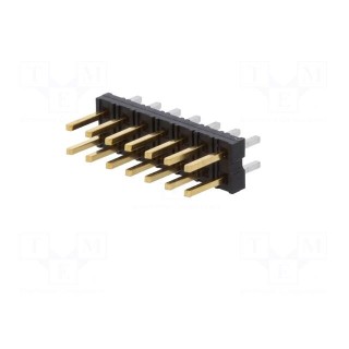 Pin header | wire-wire/PCB | male | Milli-Grid | 2mm | PIN: 14 | THT | 2A
