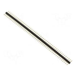 Pin header | pin strips | male | 2mm | PIN: 50 | THT | on PCBs | 2A | tinned