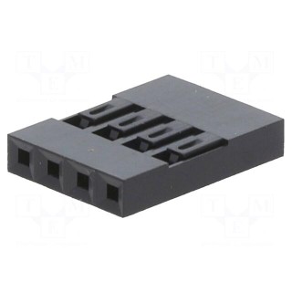 Plug | pin strips | male/female | Mini-PV™ | 2.54mm | PIN: 4 | for cable