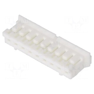 Plug | wire-board | female | 140 | 2mm | PIN: 9 | w/o contacts | for cable