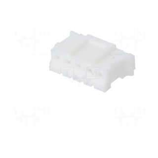 Plug | wire-board | female | 2mm | PIN: 5 | w/o contacts | for cable | 100V