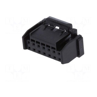 Plug | wire-board | female | DF51K | 2mm | PIN: 14 | w/o contacts