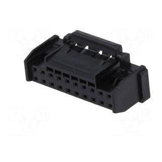 Plug | wire-board | female | DF51K | 2mm | PIN: 20 | w/o contacts