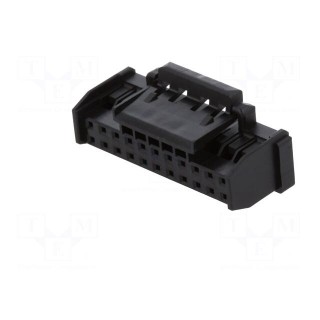 Plug | wire-board | female | DF51K | 2mm | PIN: 22 | w/o contacts
