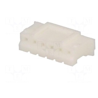 Plug | wire-board | female | NXG | 2mm | PIN: 6 | w/o contacts | for cable