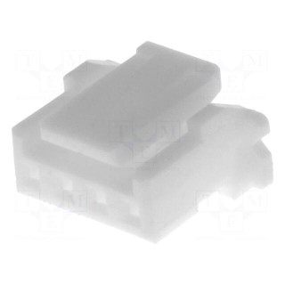 Plug | wire-board | female | PA | 2mm | PIN: 4 | w/o contacts | for cable