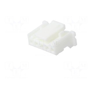 Plug | wire-board | female | PA | 2mm | PIN: 5 | w/o contacts | for cable