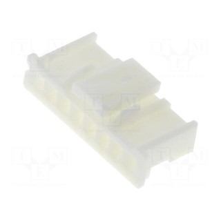 Plug | wire-board | female | PA | 2mm | PIN: 8 | w/o contacts | for cable