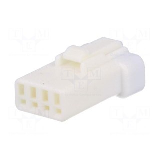 Connector: wire-wire/PCB | JWPF | female | plug | PIN: 4 | -40÷85°C | IPX7