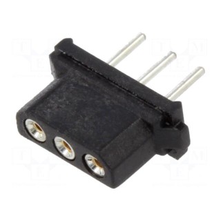 Socket | PCB-cable/PCB | female | Datamate L-Tek | 2mm | PIN: 3 | THT