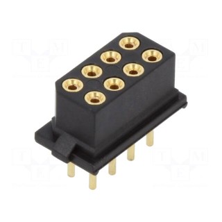 Socket | PCB-cable/PCB | female | Datamate L-Tek | 2mm | PIN: 8 | THT