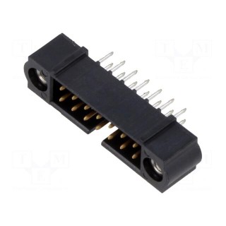 Socket | PCB-cable/PCB | male | Datamate J-Tek | 2mm | PIN: 14 | THT | 800V