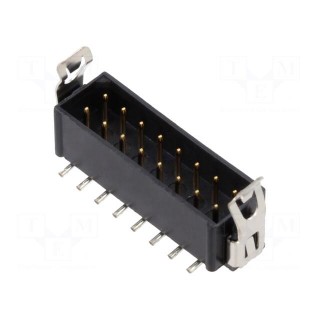 Socket | PCB-cable/PCB | male | Datamate L-Tek | 2mm | PIN: 16 | SMT | 800V