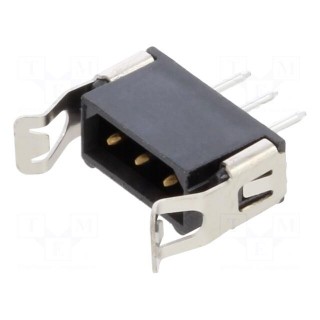 Socket | PCB-cable/PCB | male | Datamate L-Tek | 2mm | PIN: 3 | THT | 800V