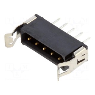 Socket | PCB-cable/PCB | male | Datamate L-Tek | 2mm | PIN: 5 | THT | 800V
