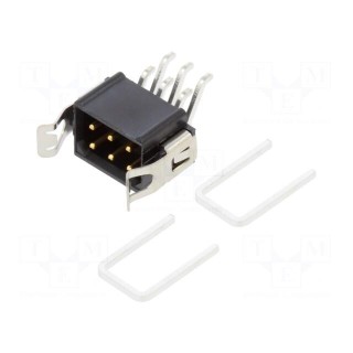 Socket | PCB-cable/PCB | male | Datamate L-Tek | 2mm | PIN: 6 | SMT | 800V