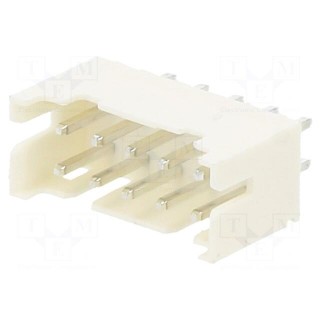 Socket | wire-board | male | 2mm | PIN: 10 | THT | 100V | 2A | straight