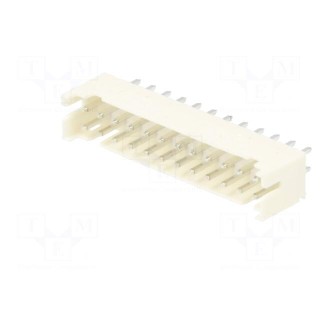 Socket | wire-board | male | 2mm | PIN: 24 | THT | 100V | 2A | straight