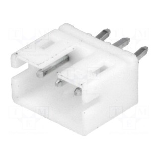 Socket | wire-board | male | 2mm | PIN: 3 | THT | 1A | tinned | -25÷85°C | 100V