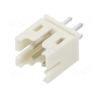 Socket | wire-board | male | 2mm | PIN: 4 | THT | 100V | 2A | straight