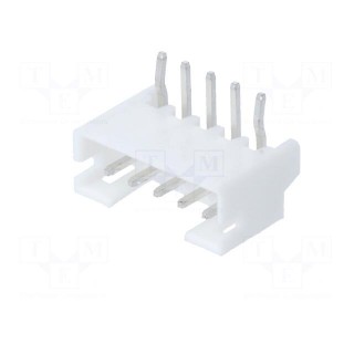 Socket | wire-board | male | 2mm | PIN: 5 | THT | 100V | 2A | tinned | -25÷85°C
