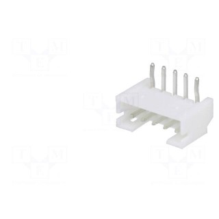 Socket | wire-board | male | 2mm | PIN: 5 | THT | 1A | tinned | -25÷85°C | 100V