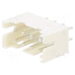 Socket | wire-board | male | 2mm | PIN: 8 | THT | 100V | 2A | straight