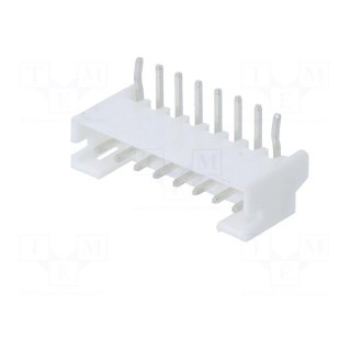 Socket | wire-board | male | 2mm | PIN: 8 | THT | 100V | 2A | tinned | -25÷85°C