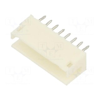 Socket | wire-board | male | CT | 2mm | PIN: 8 | THT | on PCBs | 4A | tinned