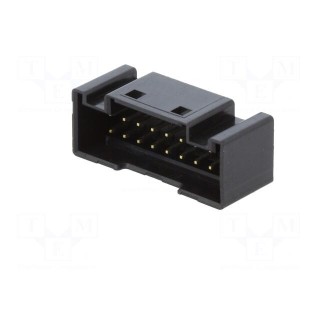 Socket | wire-board | male | DF51K | 2mm | PIN: 18 | THT | on PCBs | 250V | 2A