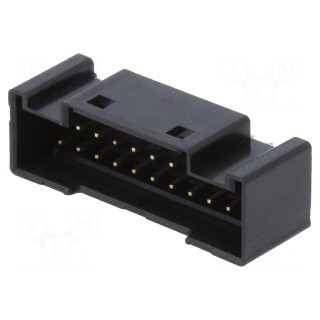 Socket | wire-board | male | DF51K | 2mm | PIN: 22 | THT | on PCBs | 250V | 2A