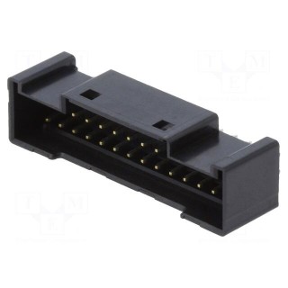 Socket | wire-board | male | DF51K | 2mm | PIN: 28 | THT | on PCBs | 250V | 2A