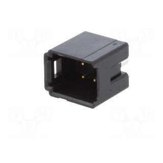 Socket | wire-board | male | DF51K | 2mm | PIN: 4 | THT | on PCBs | 250V | 2A