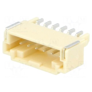 Socket | wire-board | male | DuraClik | 2mm | PIN: 6 | SMT | 3A | -40÷105°C
