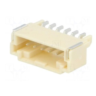 Socket | wire-board | male | DuraClik | 2mm | PIN: 6 | SMT | 3A | -40÷105°C