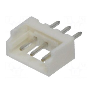 Socket | wire-board | male | Micro-Latch | 2mm | PIN: 3 | THT | on PCBs | 2A