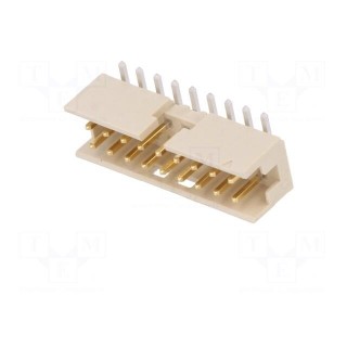 Socket | wire-board | male | Minitek | 2mm | PIN: 18 | SMT | on PCBs | 2A