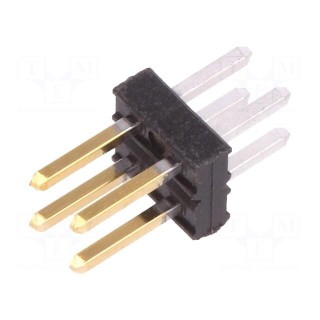 Socket | wire-board | male | Minitek | 2mm | PIN: 4 | on PCBs | 2A | straight