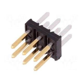 Socket | wire-board | male | Minitek | 2mm | PIN: 6 | on PCBs | 2A | straight