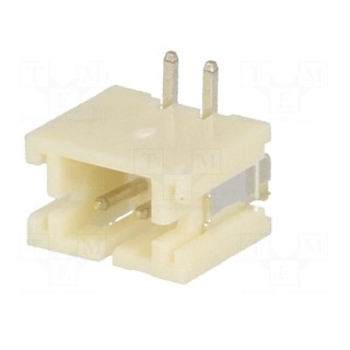 Socket | wire-board | male | PH | 2mm | PIN: 2 | SMT | 100V | 2A | -25÷85°C