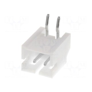 Socket | wire-board | male | PH | 2mm | PIN: 2 | THT | 100V | 2A | -25÷85°C