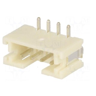 Socket | wire-board | male | PH | 2mm | PIN: 4 | SMT | 100V | 2A | -25÷85°C