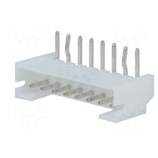 Socket | wire-board | male | PH | 2mm | PIN: 8 | THT | 100V | 2A | -25÷85°C