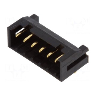 Socket | wire-wire/PCB | male | DF3 | 2mm | PIN: 6 | THT | on PCBs