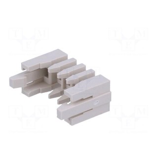 Connector accessories: cable clamp | DF1 | 2.5mm | PIN: 4 | Layout: 1x4
