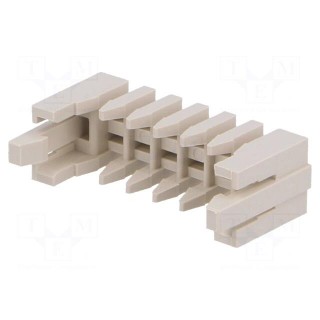 Connector accessories: cable clamp | DF1 | 2.5mm | PIN: 6 | Layout: 1x6