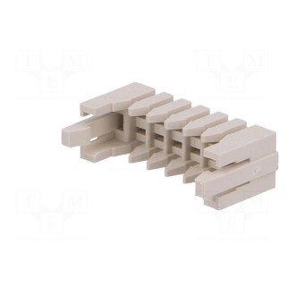 Connector accessories: cable clamp | DF1 | 2.5mm | PIN: 6 | Layout: 1x6