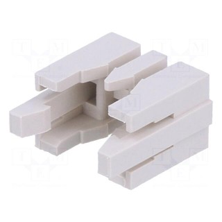 Connector accessories: cable clamp | DF1 | 2.5mm | PIN: 2 | Layout: 1x2