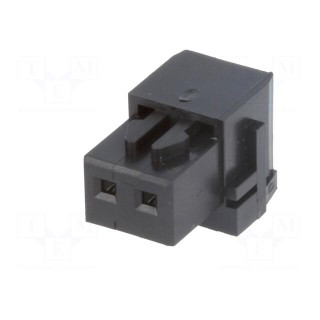 IDC | plug | female | NR | 2.5mm | PIN: 2 | for cable | 250V | 2A | Layout: 1x2