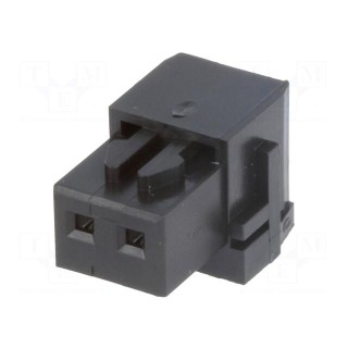 IDC | plug | female | NR | 2.5mm | PIN: 2 | for cable | 250V | 2A | Layout: 1x2